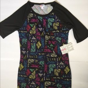 Baseball style julia pencil Dress Lularoe Small